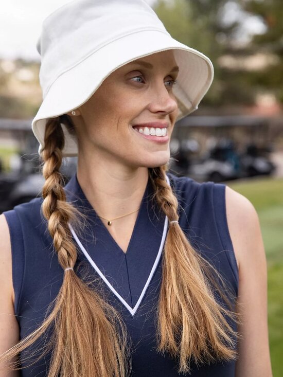 NWT Travis Mathew Seaview Golf Bucket Hat White OSFM Women’s